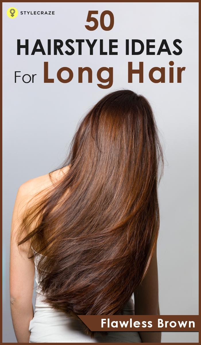 Hairstyles for long straight hair