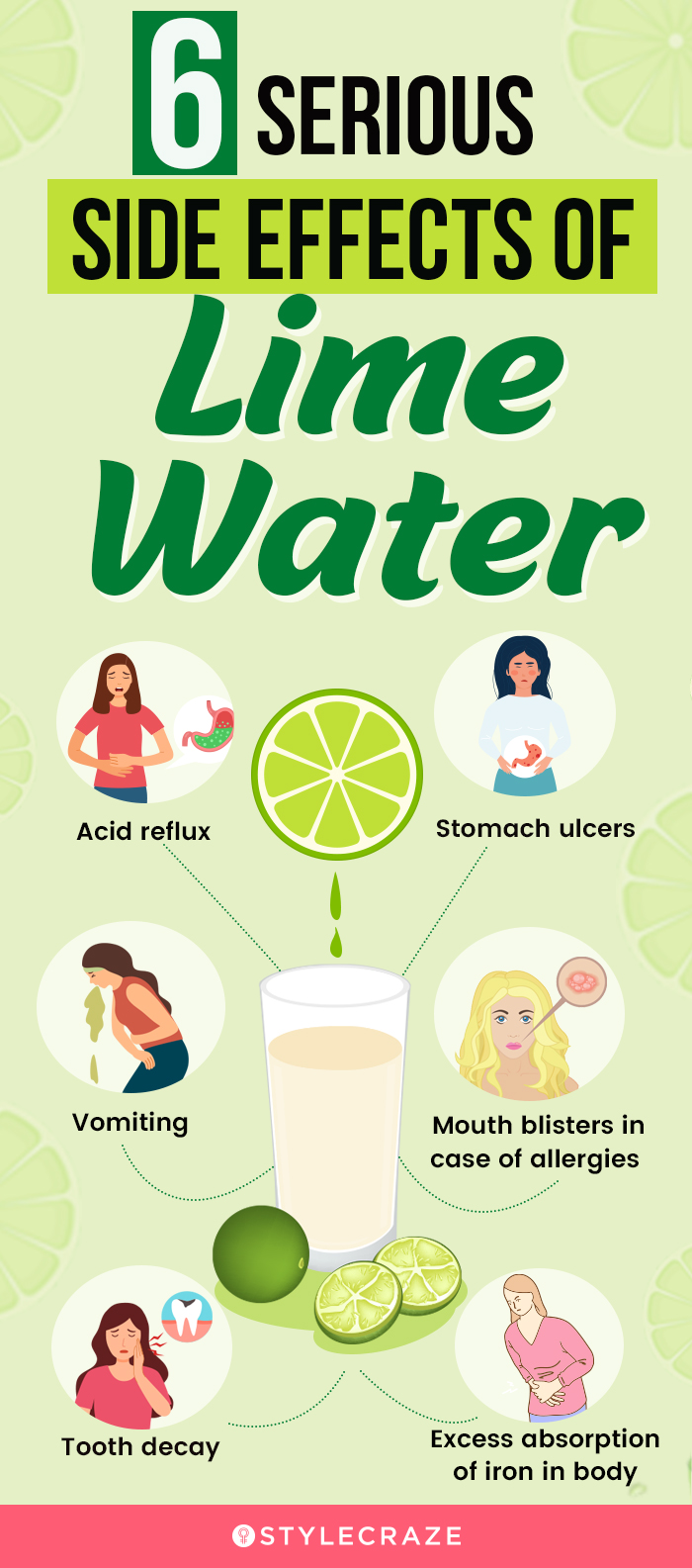 6 serious side effects of limewater (infographic)