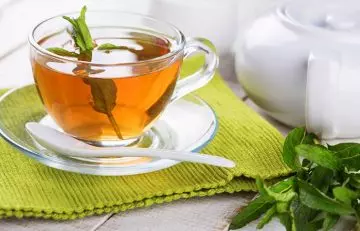 Consume herbal tea to increase estrogen levels
