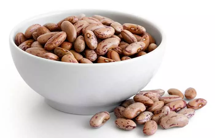 Pinto beans rich in phosphorus