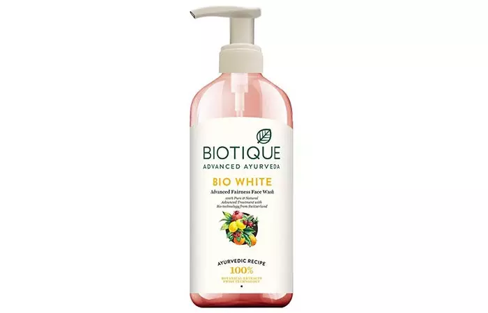 BIOTIQUEBIO WHITE Advanced Fairness Face Wash