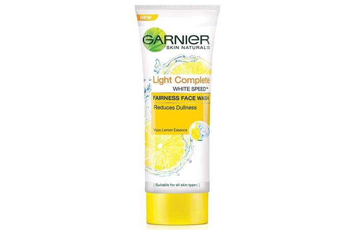 Garnier Skin Naturals Light Complete Fairness Face Wash - Skin Whitening Face Washes 