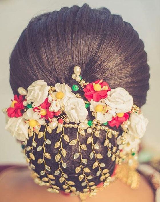 40 Indian Bridal Hairstyles Perfect For Your Wedding