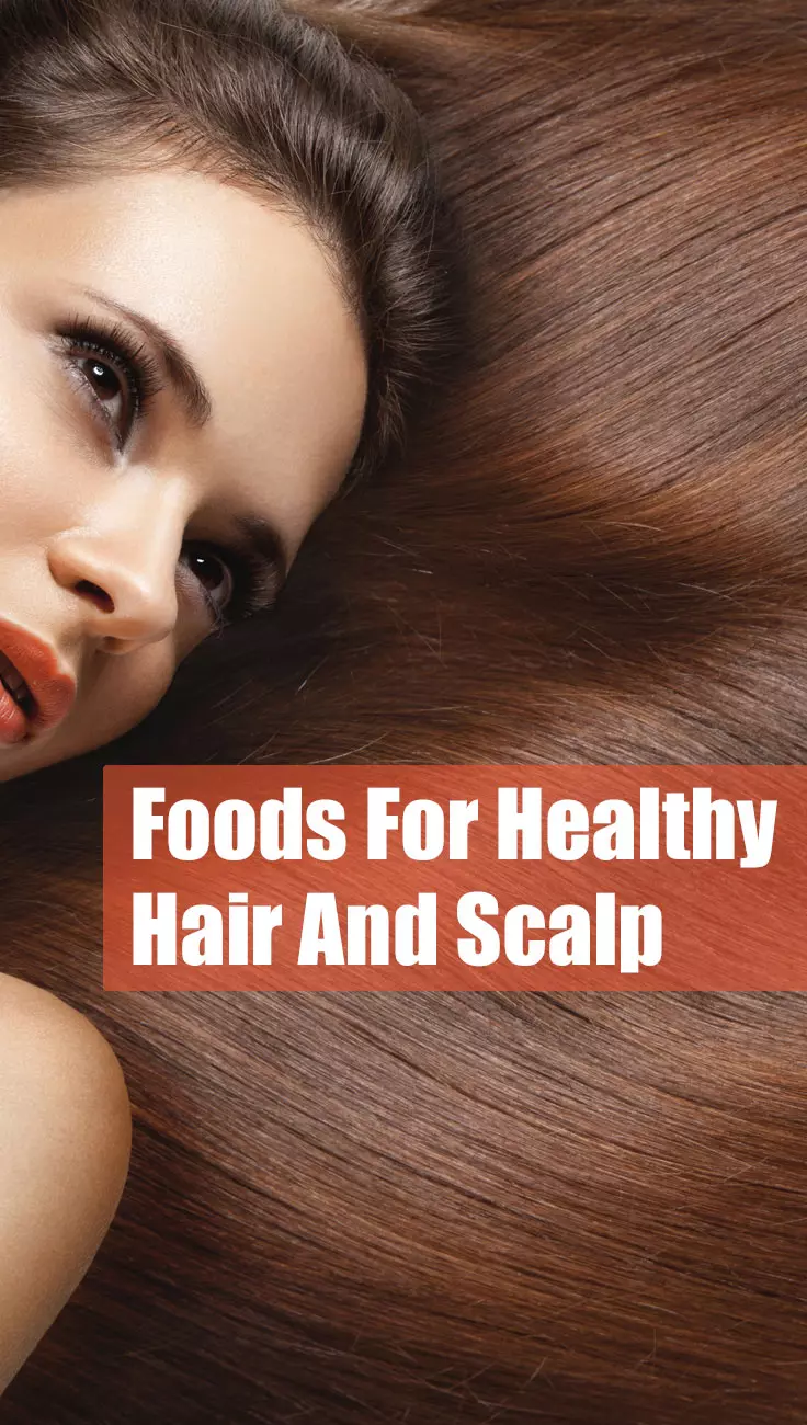 A girl with beautiful, long and healthy hair