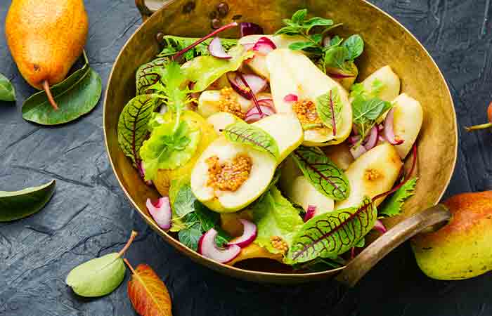 Pear salad
