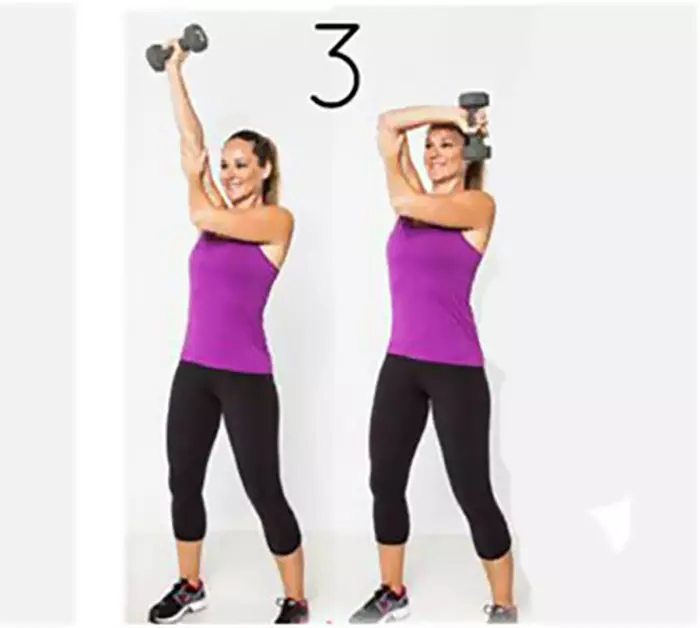 Lose Fat From Arms - Alternating Bicep Curl