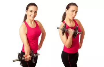 Lose Fat From Arms - Biceps Curls