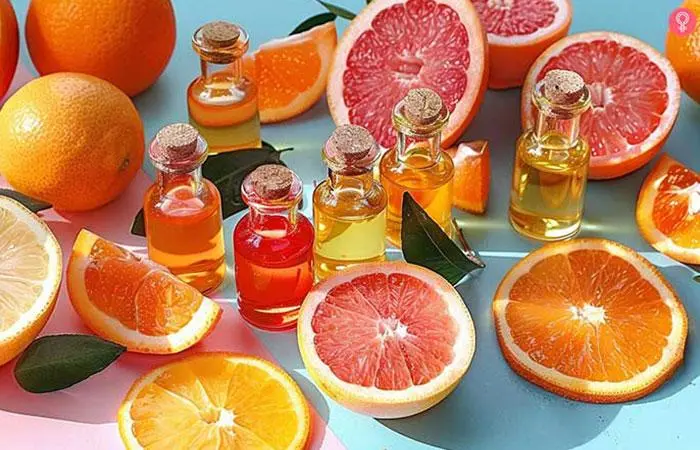 How to make perfume with citrus