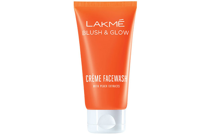 Lakmé Blush And Glow Peach Crème Face Wash
