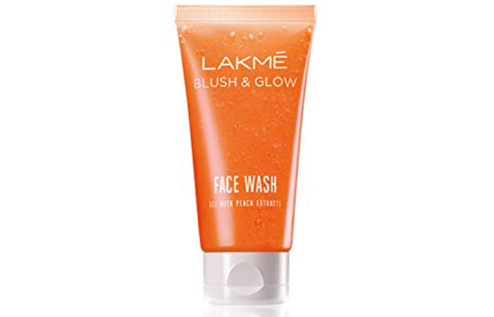 Lakmé Blush And Glow Peach Gel Face Wash