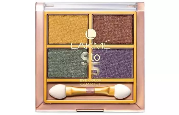 Lakme 9 To 5 Eye Quartet Eyeshadow - Tanjore Rush