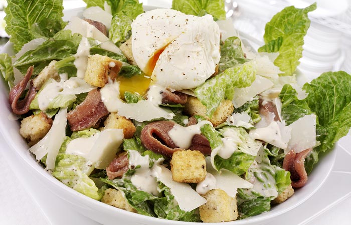 Caesar salad is a popular lettuce recipe.