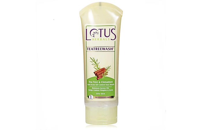 Lotus Herbals Anti-Acne Oil Control Face Wash - Face Washes For Oily Skin