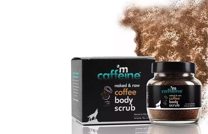 mCaffeine Naked & Raw Coffee Body Scrub