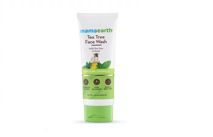 Mamaearth Tea Tree Face Wash With Tea Tree And Neem