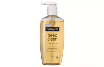 Neutrogena Deep Clean Facial Cleanser - Face Washes For Oily Skin