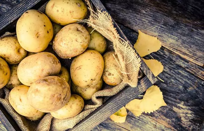 Potatoes are hemoglobin-rich foods