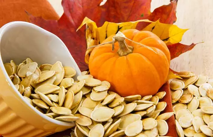 Pumpkin seeds are hemoglobin-rich foods