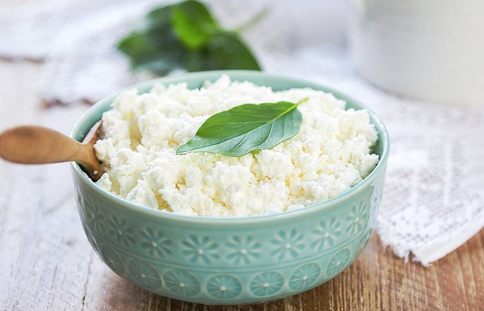 Ricotta cheese is rich in vitamin D