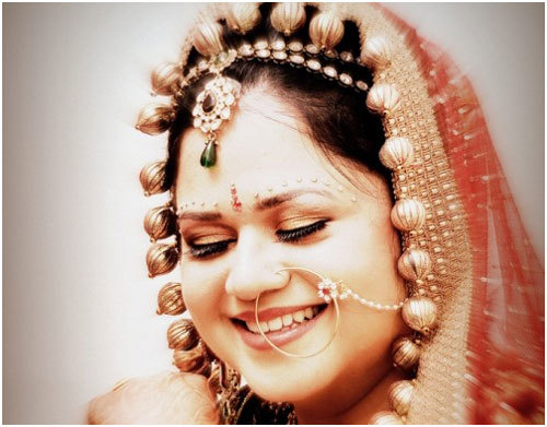 Indian bridal makeup by Shruti Bajpai