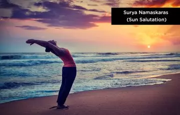 Surya Namaskaras (Sun-Salutation) - yoga for increasing height
