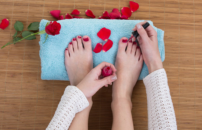 Treat your feet to a pedicure at home