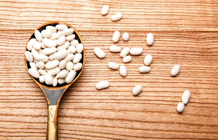 White beans are potassium-rich foods