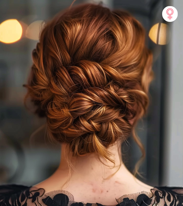 Women With Updos On Medium Hair