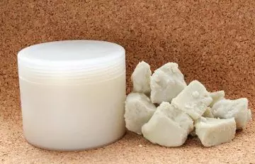 Shea butter can be used in body lotion