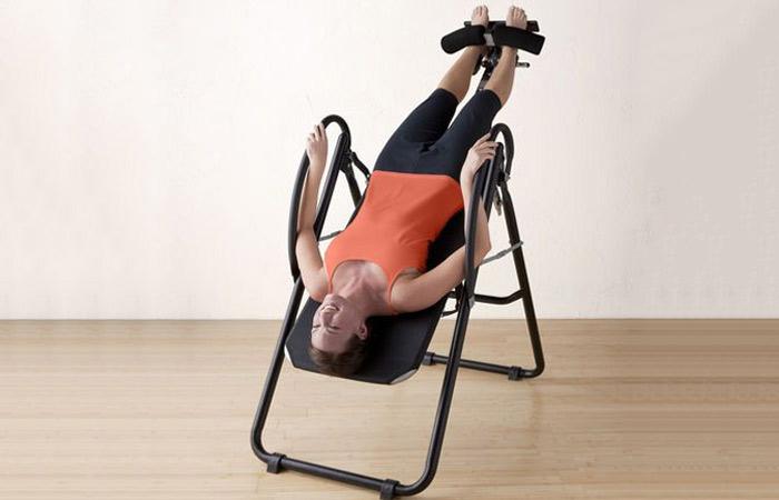 Übungen zur Steigerung der Körpergröße - Inversion Table