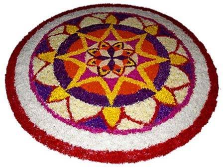 50 Best Pookalam Designs For Onam 2019