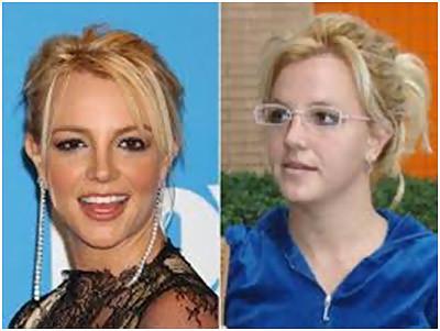 britney spears without makeup pics