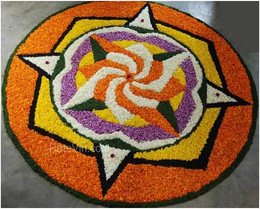 Onam Pookalam Designs | Onam Flowers Rangoli Designs | Pookalam Designs - Onam  Pookalam Rangoli 14 | Mandala design pattern, Pookalam design, Rangoli  designs