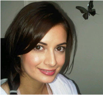Dia Mirza in a sporty look without makeup