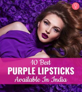 10 Best Purple Lipsticks Available In India – 2021