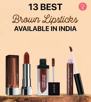 13 Best Brown Lipsticks Available In India1