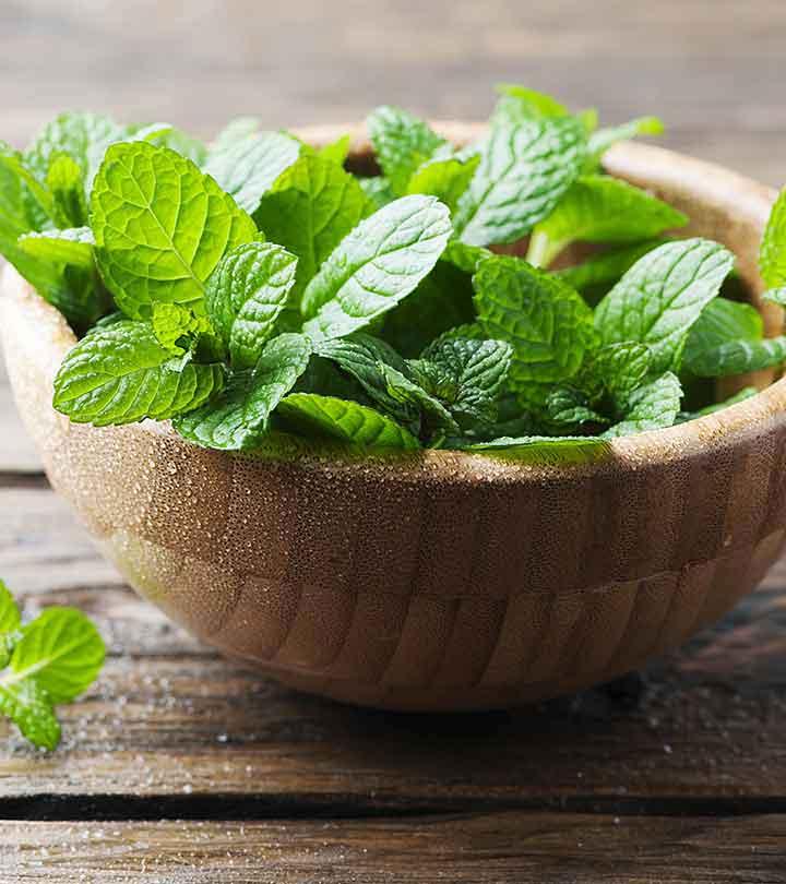 pepper mint leaves