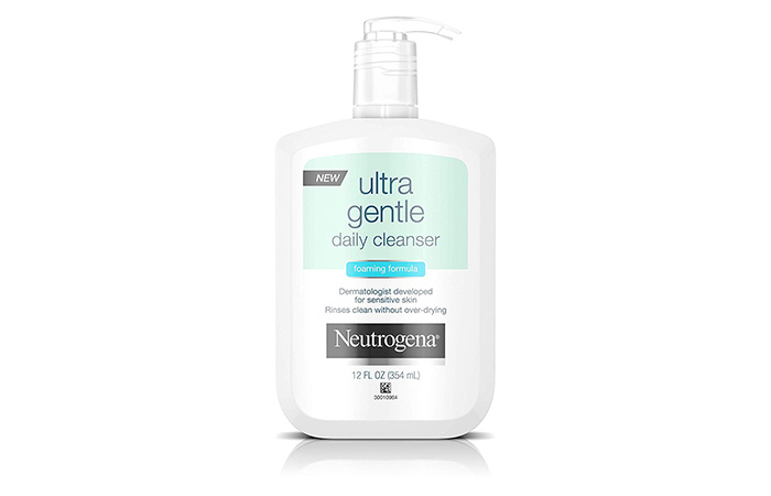 3. Neutrogena Ultra Gentle Daily Cleanser