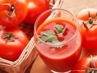 10 Best Benefits Of Tomato Juice For Skin, Hair and Health