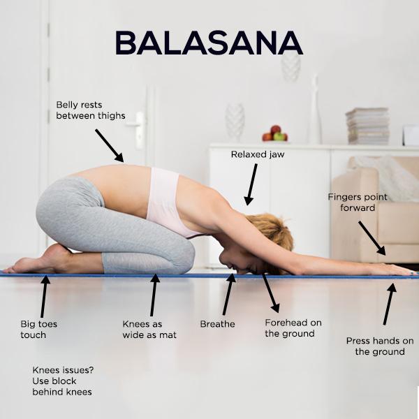 How to do balasana to reap its benefits