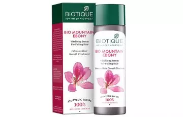 Best For Hair Fall Control Biotique Bio Mountain Ebony Vitalizing Serum