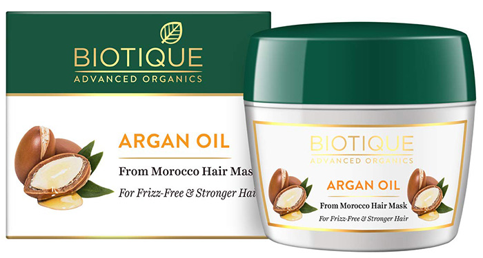 Best Argan Oil Hair Mask: Biotique Argan Oil From Morocco Hair Mask
