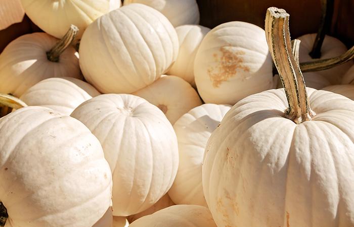 White pumpkins may help improve skin health