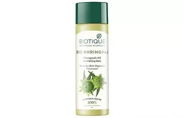 Biotique Bio Bhringraj Therapeutic Oil For Falling Hair - Hair Growth Oils