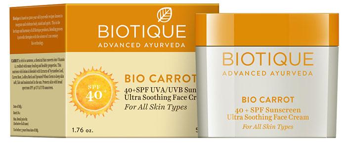 biotique bio carrot cream