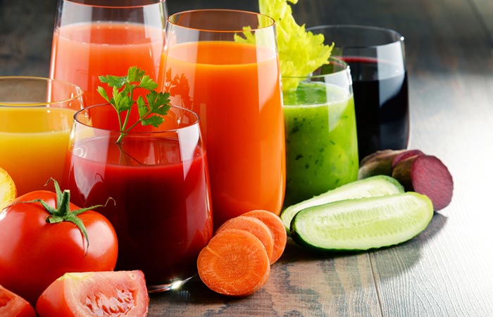 Tomato juice for detoxification