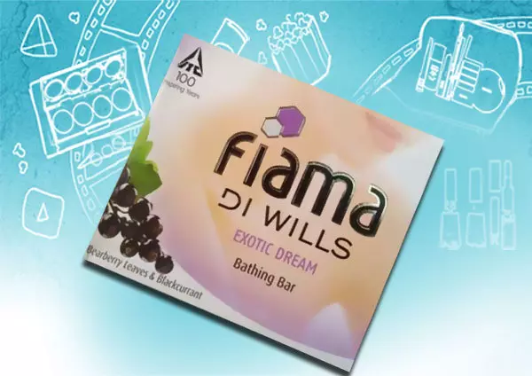 Fiama Gel Bar - Blackcurrant & Bearberry