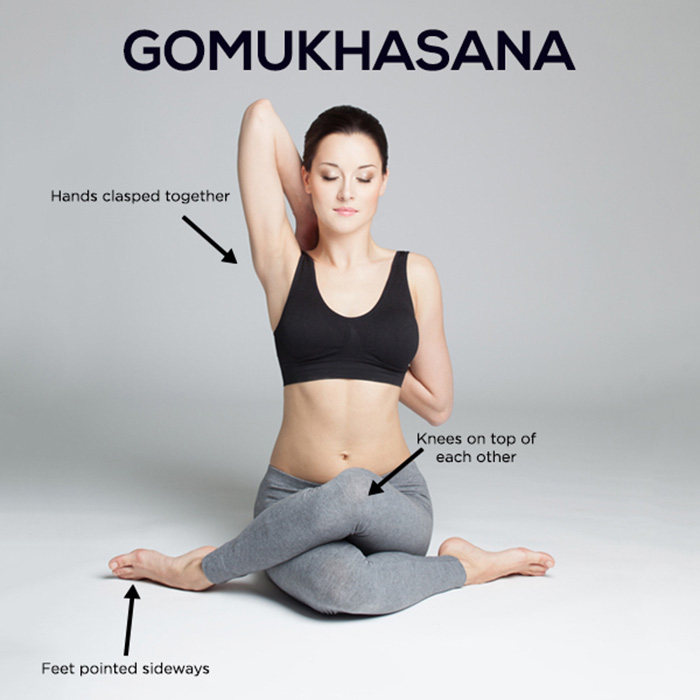 How to do Gomukhasana