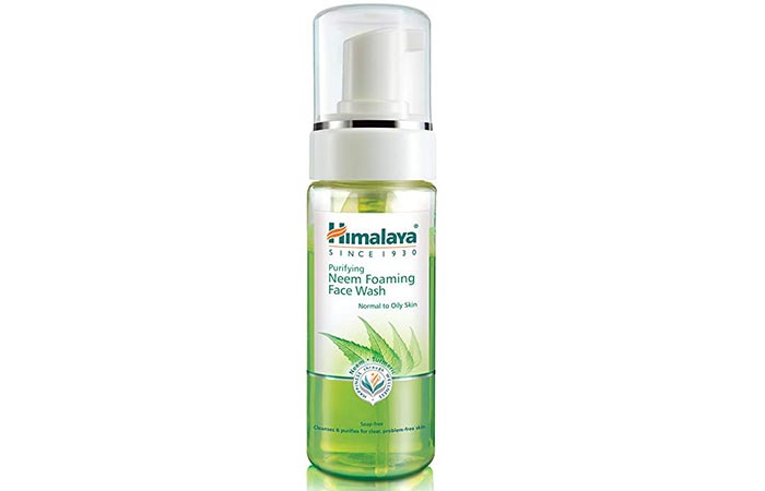 Himalaya Herbals Purifying Neem Foaming Face Wash - Face Washes For Oily Skin