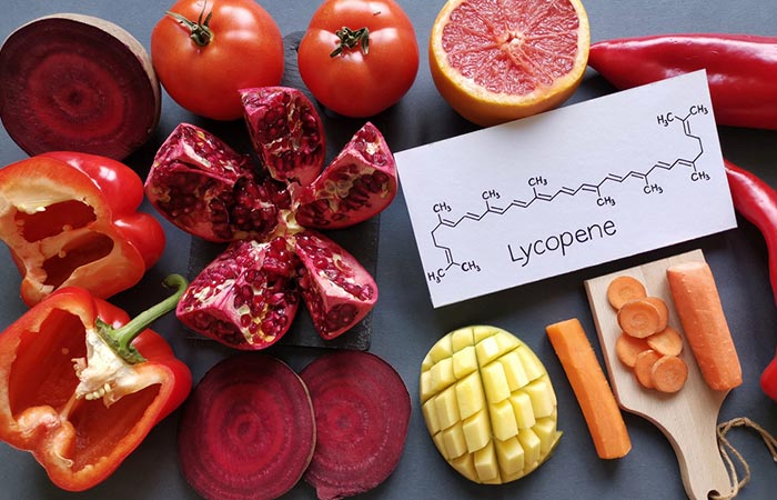 Spread of lycopene-rich foods